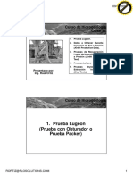 Clase 10 Pruebas Hidráulicas en Perforaciones y Piezómetros