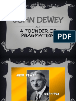 Presentation On John Dewey