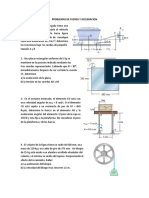 Problemas de Fuerza y Aceleracion