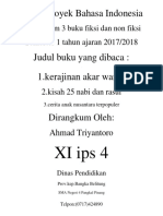 Tugas Proyek Bahasa Indonesia