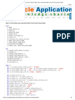 Oracle Applications - Query To Get The Ledger Name, Legal Entity Details in Oracle Fusion General Ledger