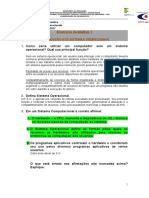 Exercicio Avaliativo 01 - Introducao Aos SO