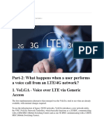 Part-2 What Happens When A User Performs A Voice Call From An LTE - 4G Network