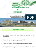 Shariah Audit - Lecture 6 (Sha Risk)