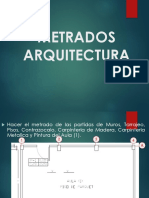 Metrado Arquitectura