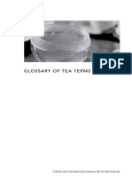 Glossary of Tea Terms