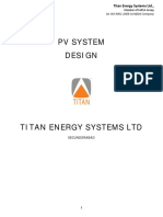 PV System Design For Power Plant - 28 09 11