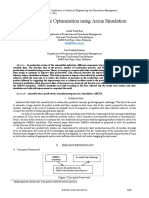 Assembly Line Optimization Using Arena Simulation