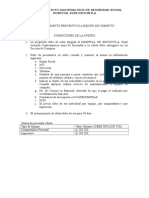 Solicitud Cotizacion Mantenimiento Equipo de Computo