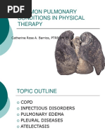 Pulmonary Conditions