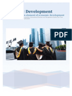 Economic Development Education As Main e PDF