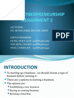 F3023 Cyberpreneurship Assignment 2