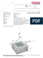 1 Input Data: Profis Anchor 2.7.5