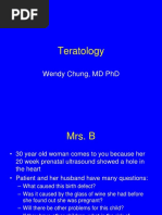 Teratology