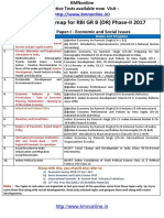 2 Months Road Map For RBI GR B (DR) Phase-II 2017