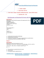 PassLeader JN0-102 Exam Dumps (301-End)