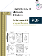 Chemotherapy of Helminth Infections: DR - Rathnakar U.P