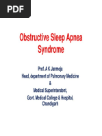 Obstructive Sleep Apnea Syndrome