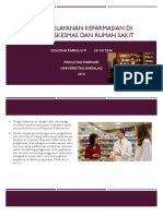 Standar Pelayanan Kefarmasian Di Apotek, Puskesmas Dan Rumah Sakit