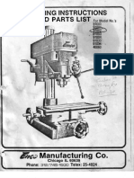 Enco Milling and Drilling Machine Manual 91002