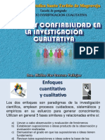 Validez y Confiabilidad en La Investigacion Cualitativa