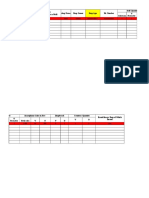 Shop Survey Form-扫街表模板