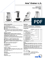 Amadrainer A..pump Catalogue