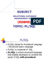 PLSQL