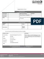 Public Course Registration Form - Specialised Management Group FZ-LLC