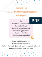 Chemistry Lab Report