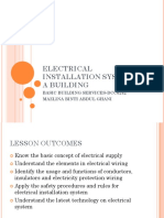 Electrical Installation System in A Building