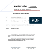 Informe Final de AIP