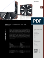 Noctua NF f12 IndustrialPCC 3000 PWM Datasheet en