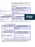 Competence de Fin D Annee 4ap Nouvelle Generation 2017 2018