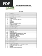 Manual Del Sistema de Gestión de Calidad