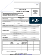 Candidate Registration Form