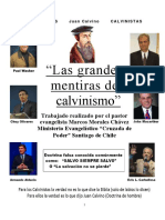 Las Mentiras Del Calvinismo Son Herejias PDF