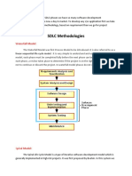 SDLC Methodologies: Waterfall Model