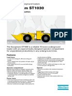 Scooptram ST1030: Atlas Copco Underground Loaders