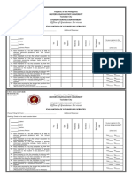 Evaluation of Counseling Services