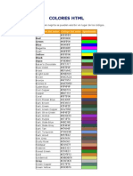 Tabla de Colores HTML - W W W - T R U C o S - P C - 8 K - C o M