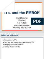 Itil & Pmbok