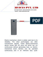 Boom Barrier Technical Details