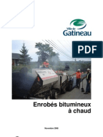 Cahier - Enrobés Bitumineux À Chaud