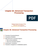 Advanced Transaction Processing