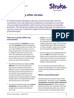 Physiotherapy After Stroke PDF