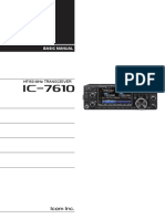 IC 7610 Instruction Manual PDF