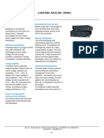 E-Sentinel Rack 500 - 2000va