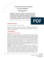 CASACIÓN #656-2014 - ICA - Aplicación de Los Efectos Previstos en El Artículo 59 Del Código Penal Ante El Incumplimiento de Reglas Conductas - D. J.