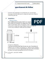 Compression de Beton